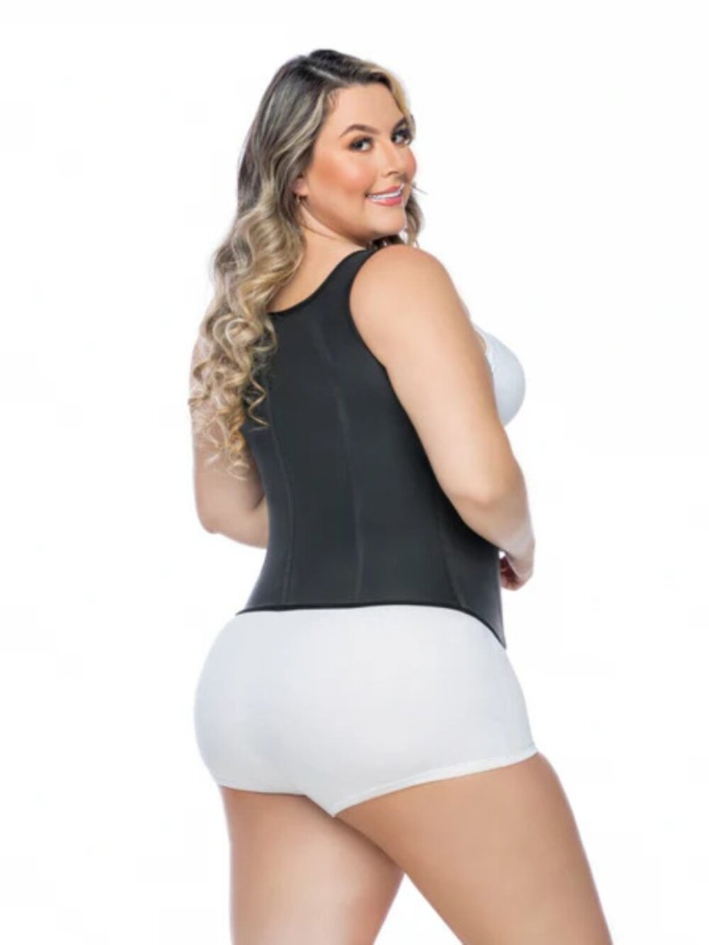 Short Torso Full Back Coverage Waist Trainer - Picture 3 of 9